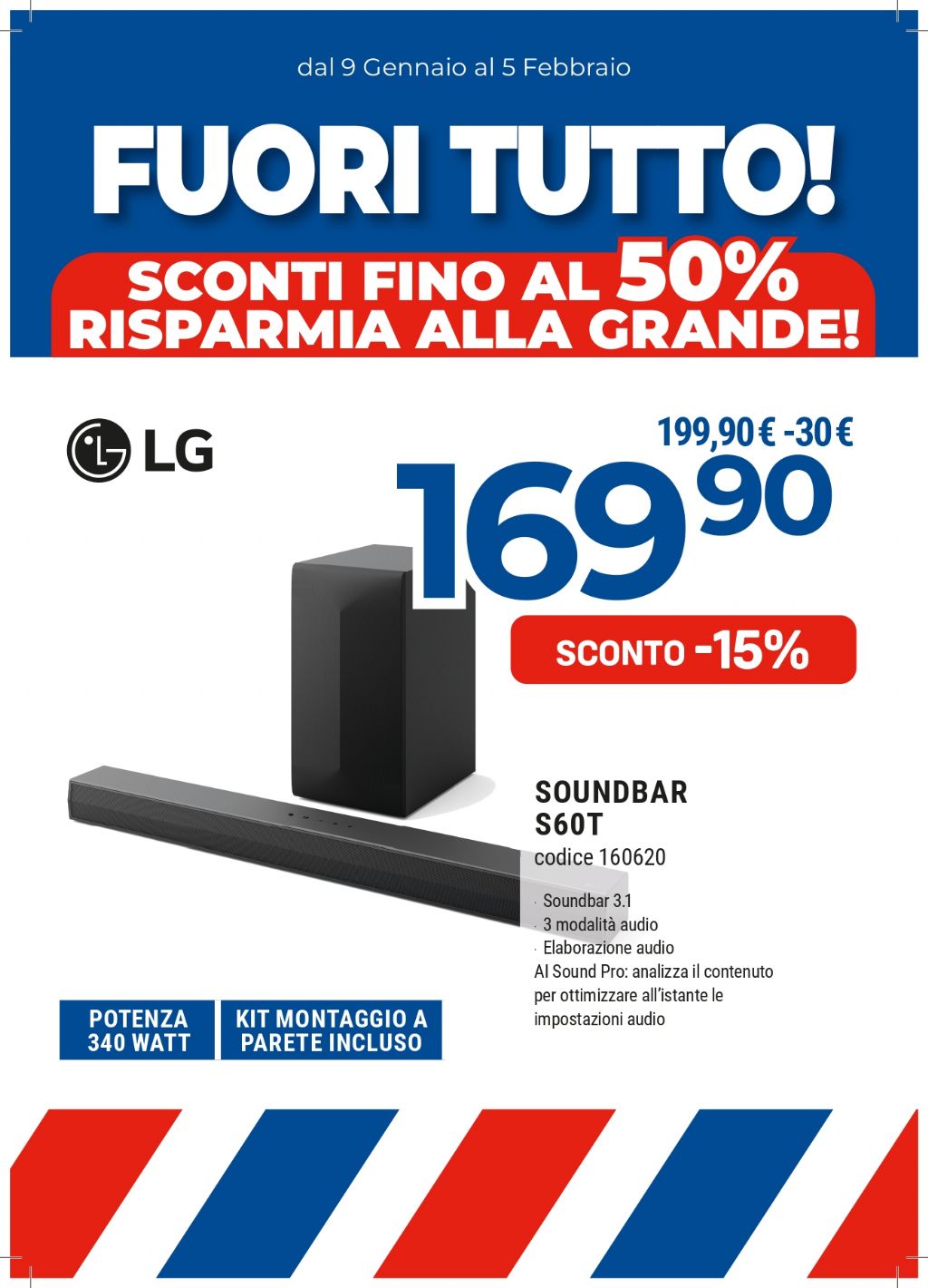 LG SOUNDBAR S60T